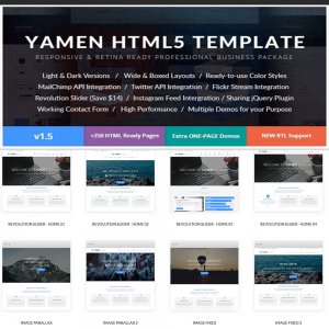 YAMEN | The Multi-Purpose HTML5 Template