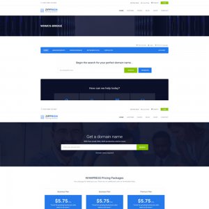 Zipprich - Web Hosting ve WHMCS WordPress Teması