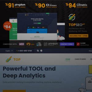 TopSEO - SEO, Dijital Pazarlama WordPress Teması