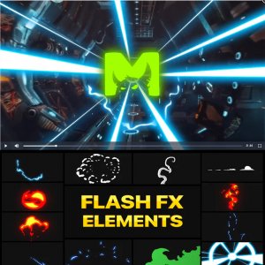 Flash FX Öğeleri Paketi 02 | Da Vinci
