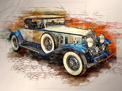 Grafik İşaretleyici Photoshop Action (Eylemi)