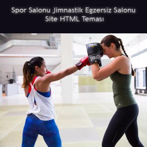 Spor Salonu Jimnastik Egzersiz Salonu Site Html Teması