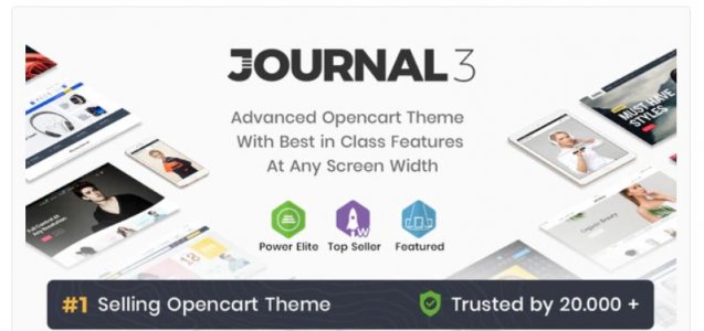 Journal Gelişmiş Opencart Teması