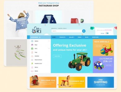 Aki - Çok Amaçlı Çocuk WordPress Teması