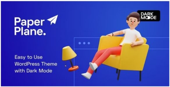 Paper Plane - Modern WordPress Blog Teması