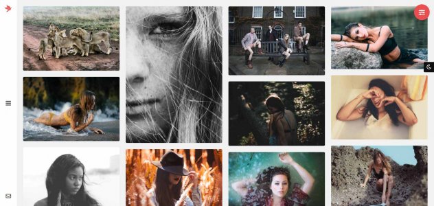 Fotoğraf Portföyü HTML Web Sitesi Şablonu