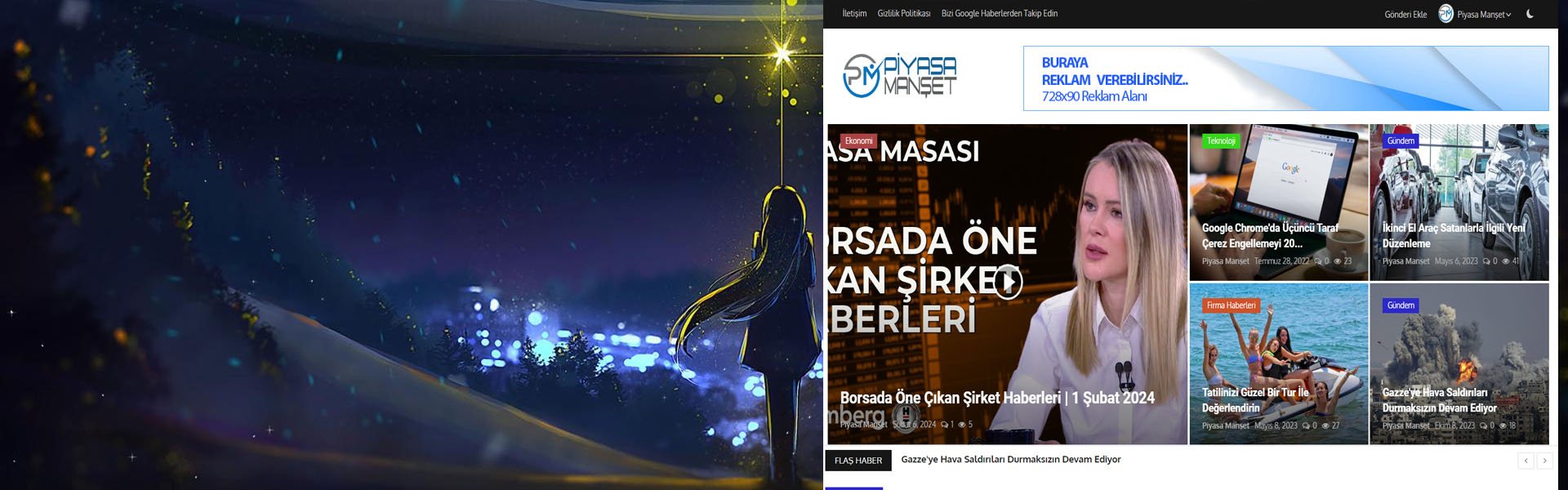 Haber Sitesi, Dergi Sitesi, Magazin Sitesi